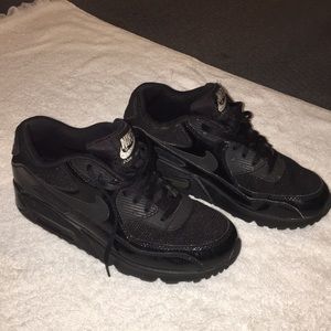 Nike Air Max Sneakers Black Size 7.5